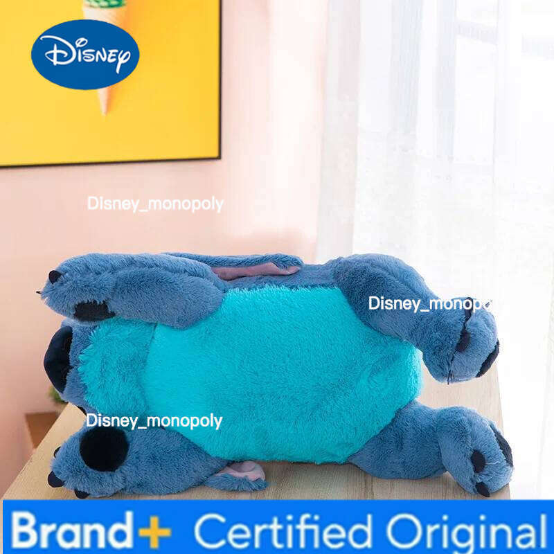 Disney 45/60/80/100cm Lilo Stitch Series Cartoon Kawaii Plush Doll Toys Soft Stuffed Throw Pillow Back Cushion Christmas Gifts H260126