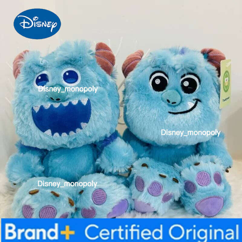 Disney Monsters University Sitting Plush Toys Sulley Sullivan Stuffed Animals Soft Kids Doll Children'S Birthday Festival Gifts H260126