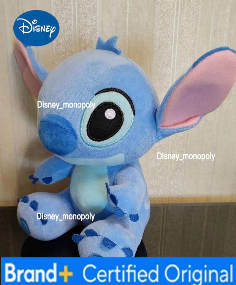 Disney Hot Cartoon Blue Pink Dolls Anime Lilo and Stitch Stich Plush Stuffed Toys Christmas Gifts for Kids H2601261