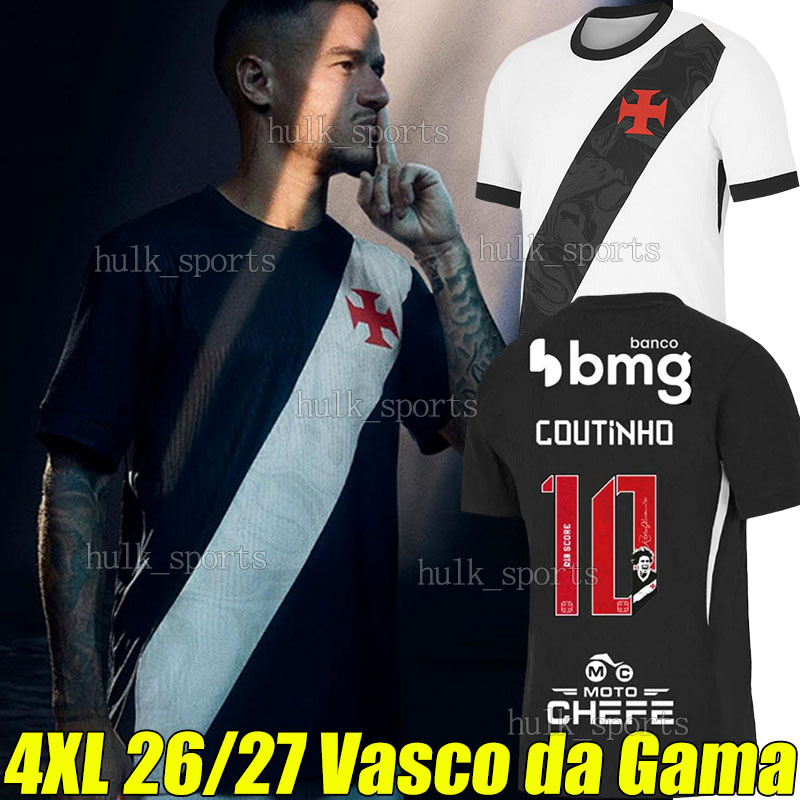 4XL 26/27 Vasco da Gama Soccer Jerseys RAYAN COUTINHO CUESTA GOMEZ GARRE ADSON T.MENDES M.FRANCA J.L.RODRIGUEZ ROBERT VICTOR LUIS men kids kits sets Football Shirts