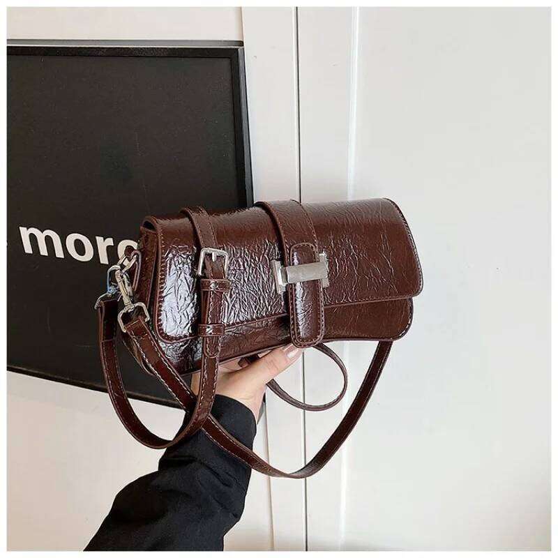 Fashionable Women's Crossbody-Bag Made Of Fine Leather Boasting Trendy Famous Lasting Daily Look XJ260125