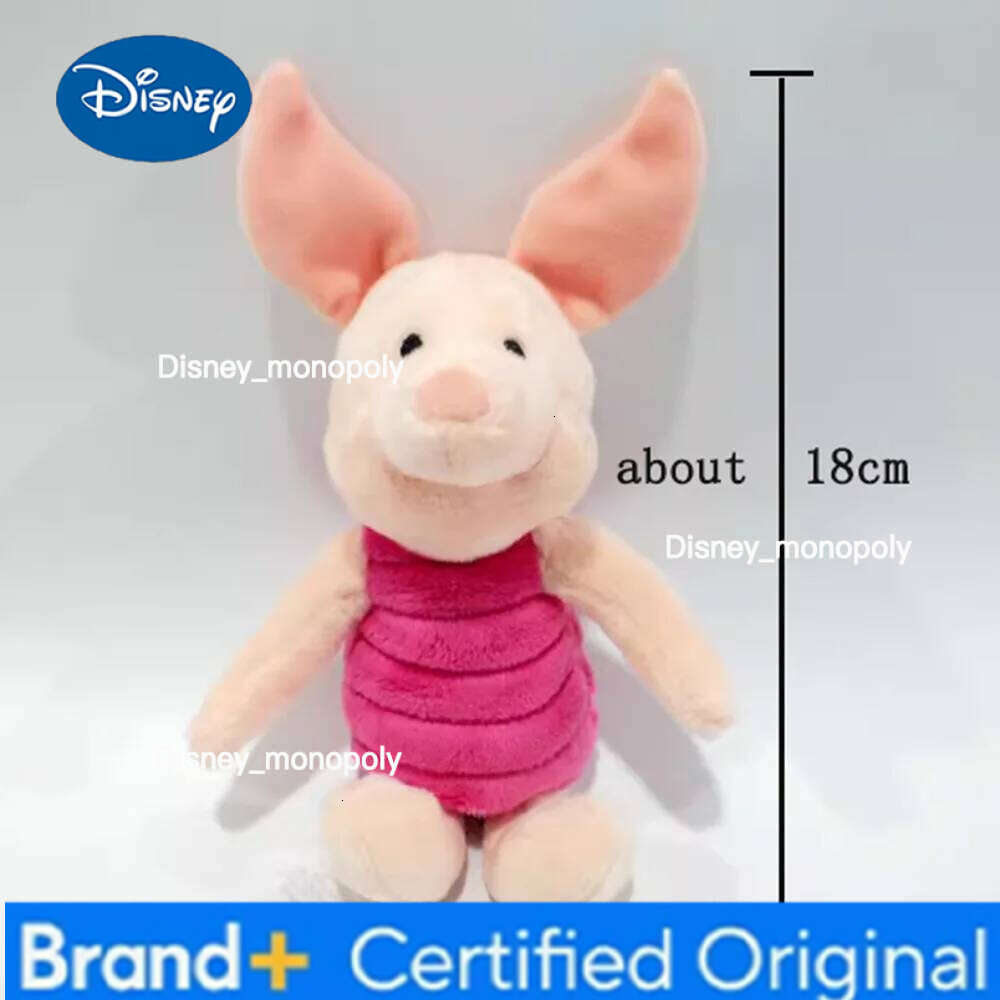 Disney Winnnie the Pooh's Friend Piglet Stuffed Plush Toys Dolls Gifts for Children Home Decor H260126