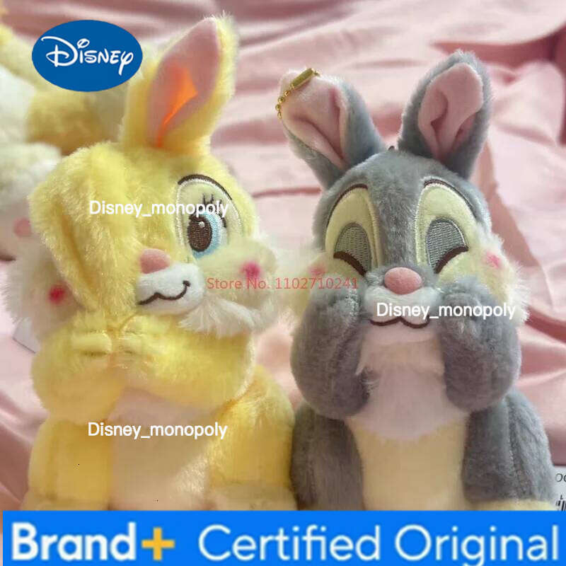 Disney 28cm Sleepless Series Clever Cute Anime Figure Miss Bunny Throw Pillow Doll Plush Children Christmas Birthday Gift H260126