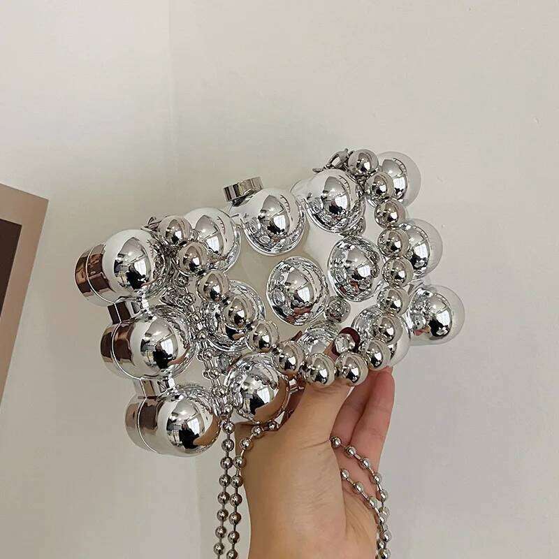 Acrylic Box Bag 2025 - European Single-Shoulder Chain Purse, Same Style Fashion Women's Designer Handbag XJ260125