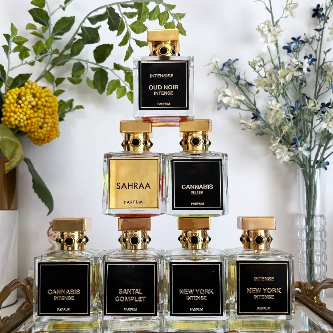 Fragrance 100m New York Intense Parfum Oud Noir Intense Canabis Perfume Long Lasting Strong Smell Luxury Men Woman Unisex Cologne Spray High Quality