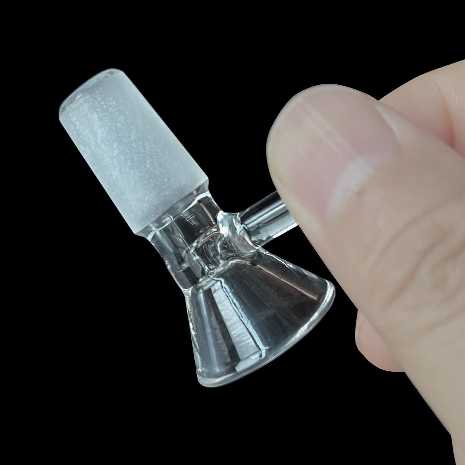 STOCK IN USA, 6pcs 4Inch Clear Thick Glass pipe Bowl For 14mm Male transparent Bowls Smoking accessories Tool For water Bong Oil burner pipes, 3-7 Day