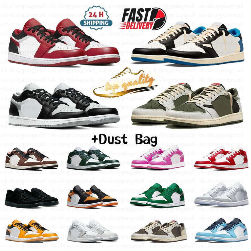 Designer Trainers High Low Sneakers 1s Basketball Shoes For Men Women University Blue Air Leather Hyper Royal Grey Chicago Red Dark Outdoor Sneakers