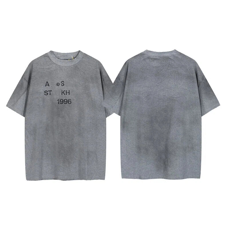 Women Designer T Shirts Vintage Letter Printing High Quality Loose Long Sleeves Athleisure Cotton Comfort Streetwear