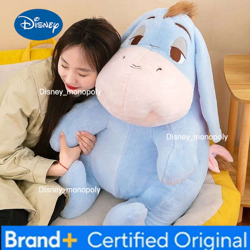 Disney New Winnie The Pooh Eeyore Toy Cute Cartoon Stuffed Plushie Kawaii Donkey Doll Anime Plush Pillow Toys Kid for Gift H260126