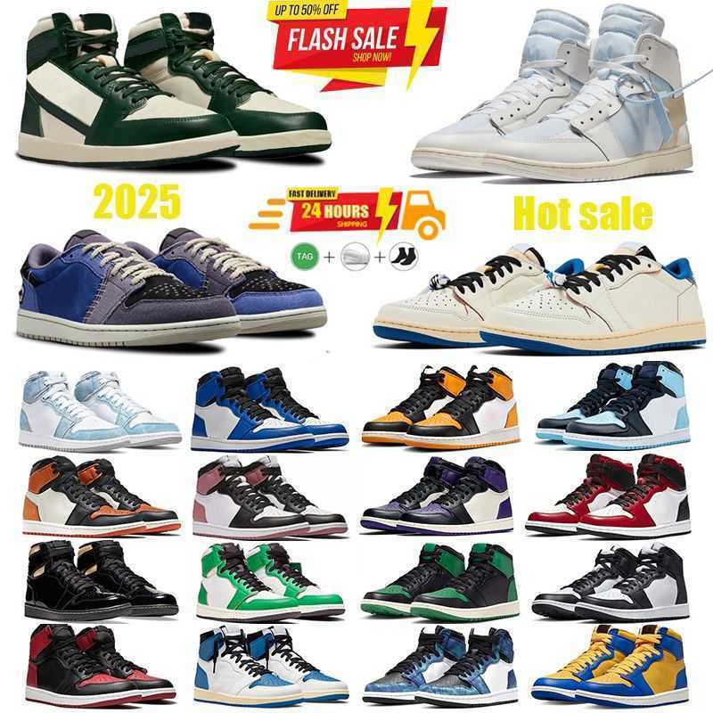1s basketball 1 designer shoes Pro Green Voodoo Alternate Chicago Veet Brown Shattered Backboard Alaska men women sneakers trainers sports outdoor shoe