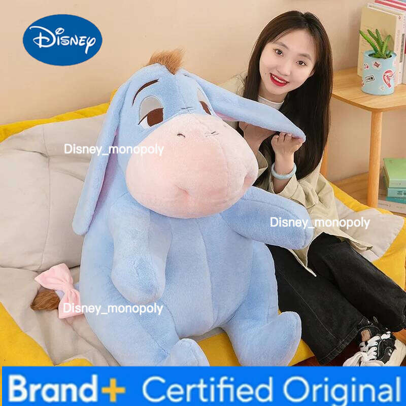 Disney New Winnie The Pooh Eeyore Toy Cute Cartoon Stuffed Plushie Kawaii Donkey Doll Anime Plush Pillow Toys Kid for Gift H260126