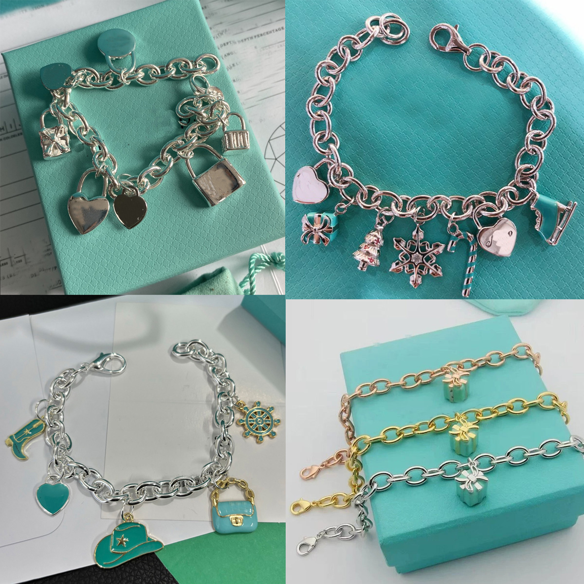 bracelet designer bracelet for women high quality bracelet fashion cute vintage versatile luxury jewelry letter beads chain bracelet Christmas gifts