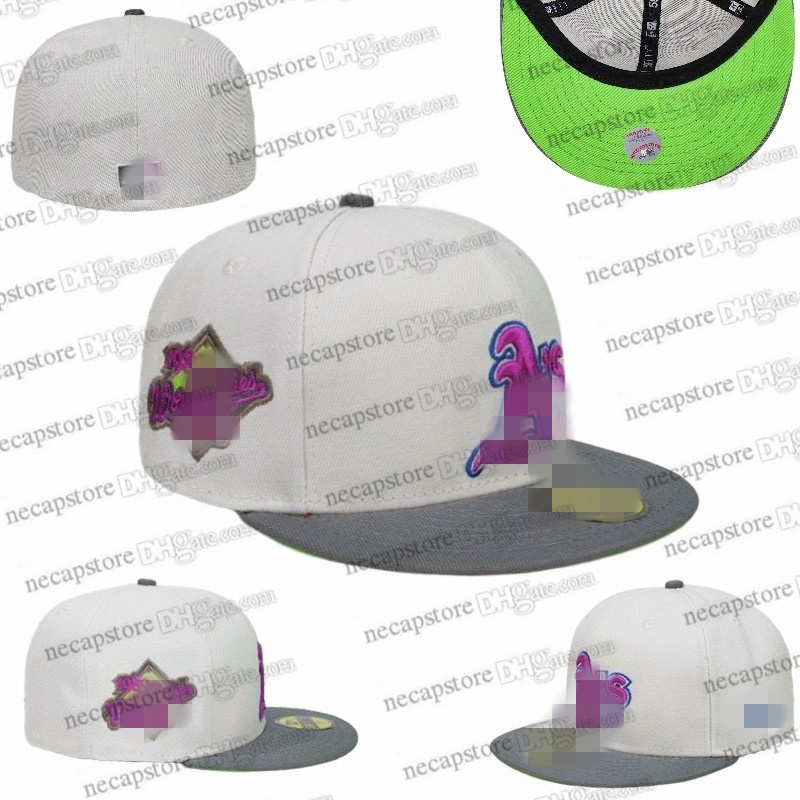 Men's Baseball Fitted Hats NEW Nibaba Sport Full Closed Hat Designer Caps Pink Red Green Color Nima Rose cap Chapeau Stitched Letter Love Hustle trucker cap My8-20
