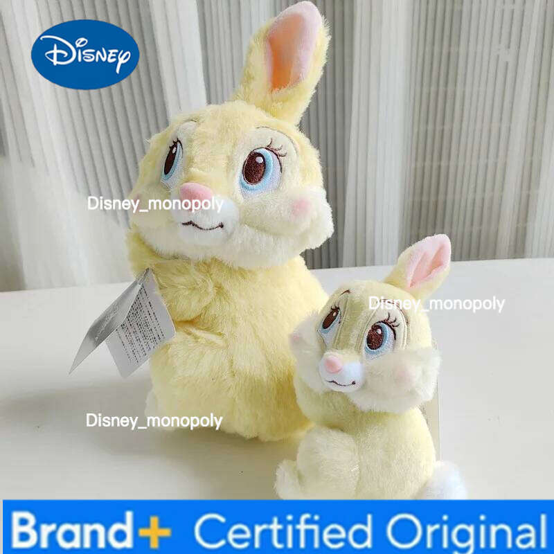 Disney 28cm Sleepless Series Clever Cute Anime Figure Miss Bunny Throw Pillow Doll Plush Children Christmas Birthday Gift H260126