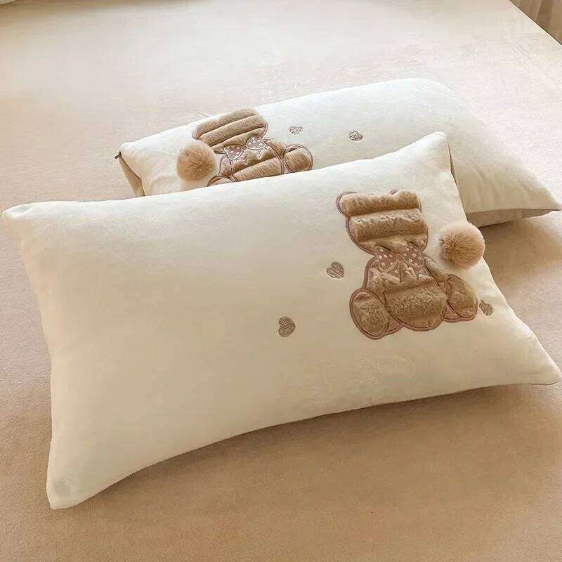 2023 New Class A B Face Milk obedient Rabbit Four Piece Plush Set for Warm Autumn and Winter Y260124