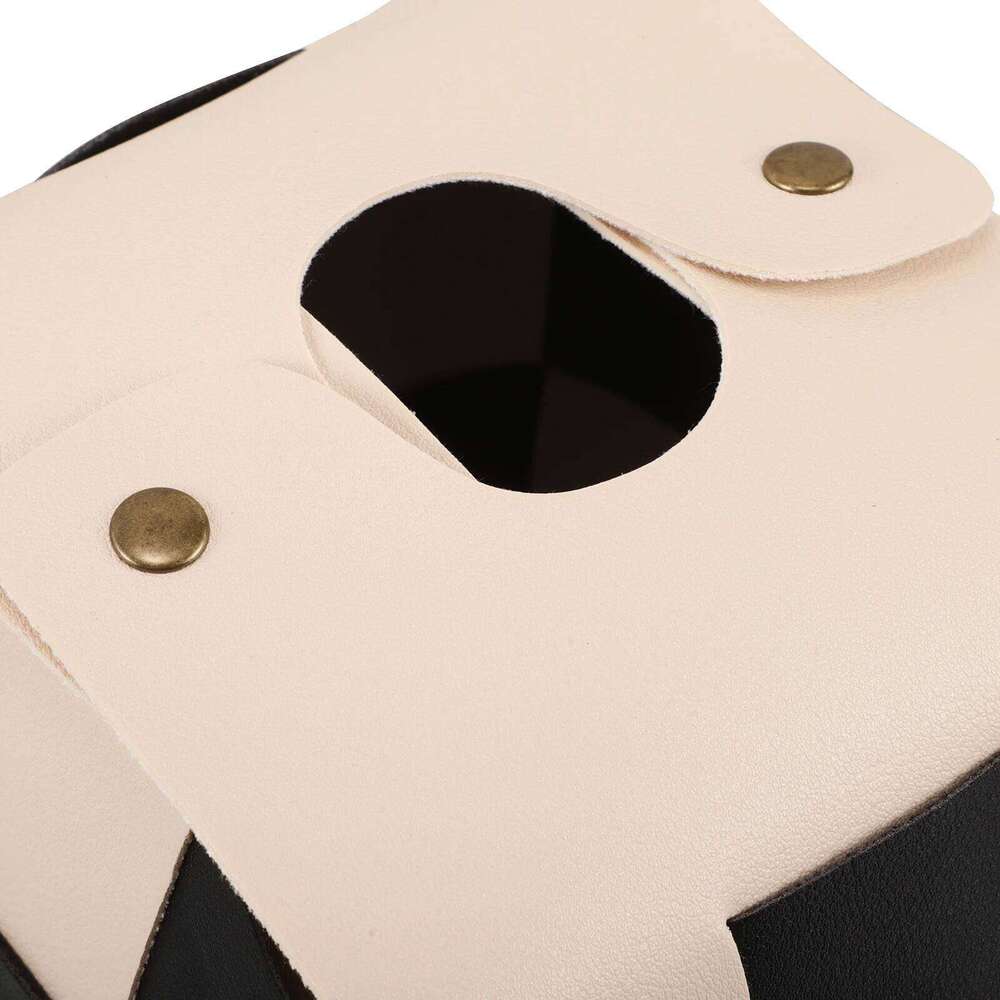 Holder Plaid Box Artificial Square Tissue Container Compact Desk Car Bathroom Organizer Storage Case For