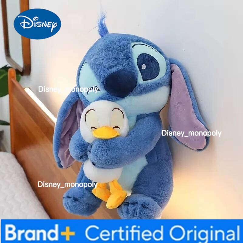 Disney Stitch Plushie Cartoon Kawaii Anime Soft Stuffed Dolls Plush Pillow Appease Toys Birthday Gift For Boys Girls H260126