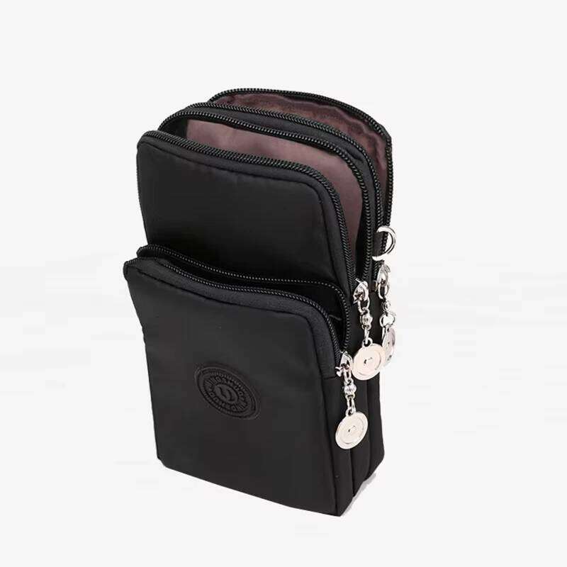 New Mobile Nylon Cell Phone Coin Strap Shoulder Bag Small Crossbody Bags for Women Wallet Travel Purse XJ260125