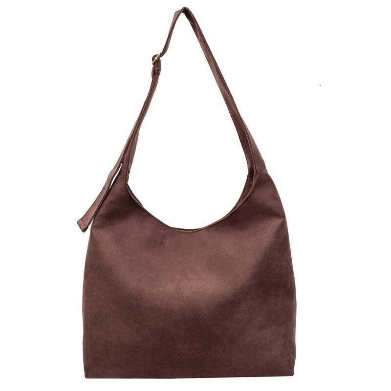 2025 Winter Suede Shoulder For Women Leopard Print Tote Bags Large Capacity Travel Commuting Handbags XJ260125