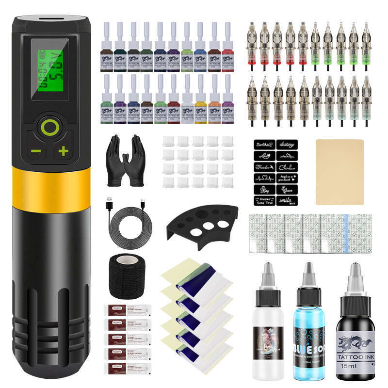 Tattoo set, wireless battery, wire cutting, fogging practice tool, motor all-in-one machine, tattoo machine, tattooing equipment