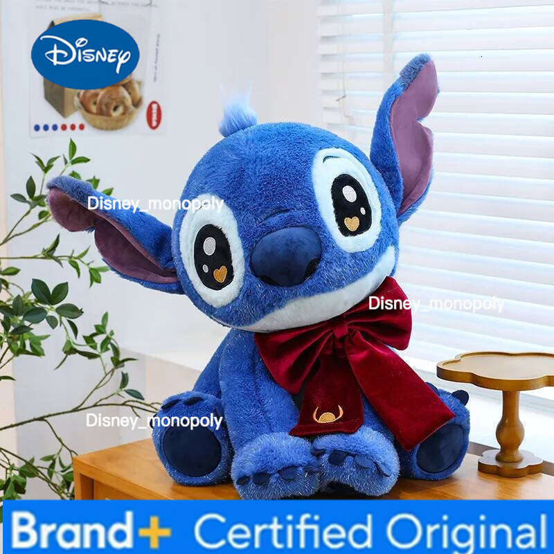 Disney Cartoon Stitch Stuffed Dolls Anime Plush Baby Pendant Toys Kawaii Birthday Christmas Gift For Kids H260126