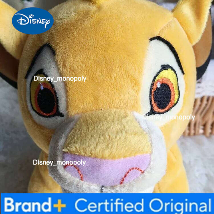 Disney New Hot sale Cartoon 30cm Plush Toy The Lion King 11.8'' Young Simba Soft Cute Doll Boys Girls Birthday Gift H260126
