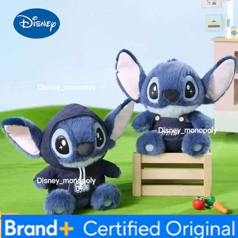 Disney Hot Stitches With A Hat Cute Cartoon Character, Children's Plush Toy Sleeping Pillow, Decoration, Gift*** H260126