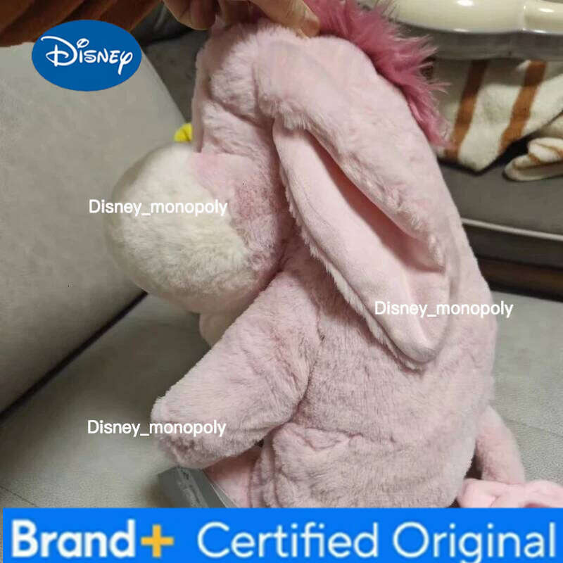 Disney Cherry Blossom Series Eeyore Donkey Piglet Pig Cute Soft Plush Toy Doll Throw Pillow accompany Children Birthday Gift H2601261