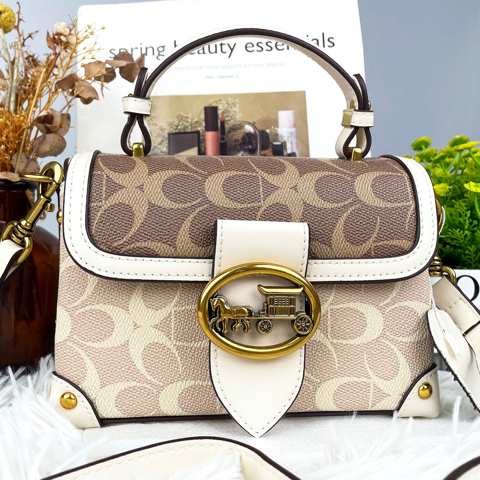 Small Bag Female Fashion Fashion This Year Popular Crossbody Bag Handbag Senior Sense Box Bag 2026s hot