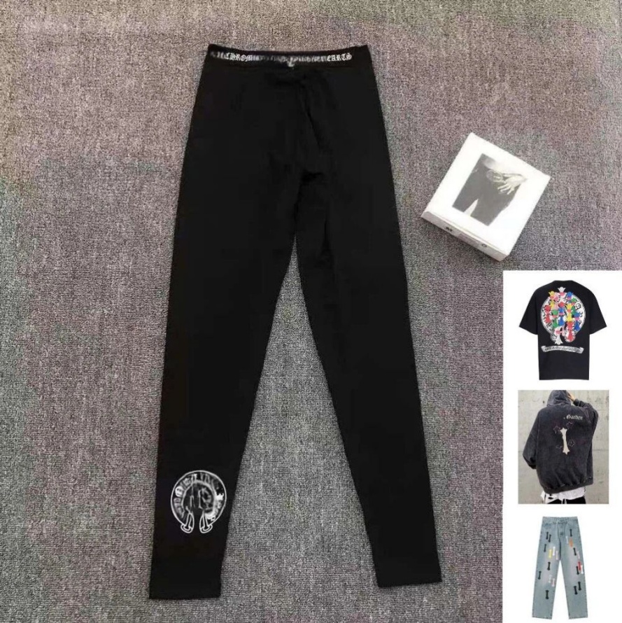 10A chromed tshirt 2026 chrome designer heartsleggings pants clothe for high quality Leggings brand hoodies pure cotton luxuryuu leggings women hiphop casual