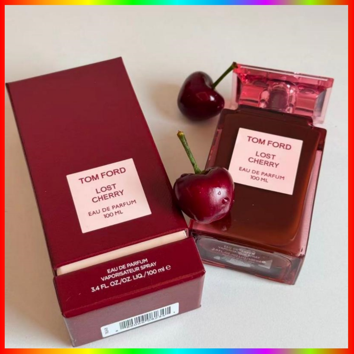 High-quality perfume, suitable for both men and women, 100ml spray bottle. High-quality colognes: LOST CHERRY, VANILLA SEX, OMBRE LEATHER.