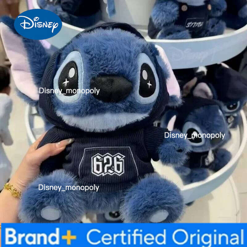 Disney Hot Stitches With A Hat Cute Cartoon Character, Children's Plush Toy Sleeping Pillow, Decoration, Gift*** H2601261