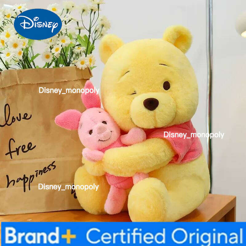 Disney HOTSALE 35cm Winnie the Pooh Plush Toy Cute Little Bear Vivi Doll Friend Birthday Gift Chrimas gift H260126111