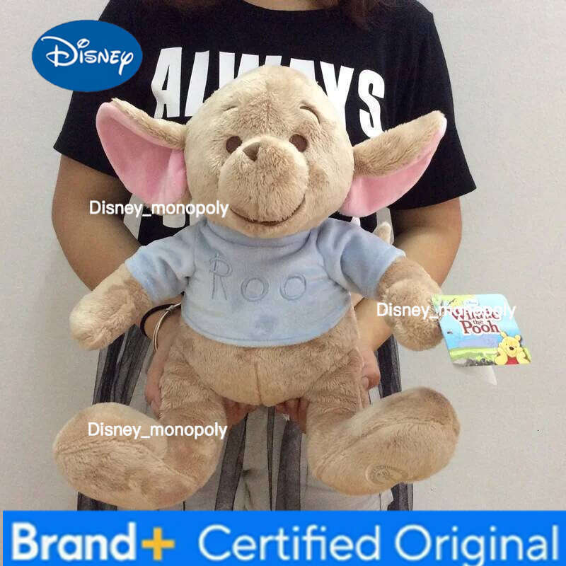 Disney Eeyore Donkey Winnie Bear Tigger Tiger Piglet Pig And Rabbit Roo Plush Toys Cute Stuffed Animals Kids Soft Doll H260126
