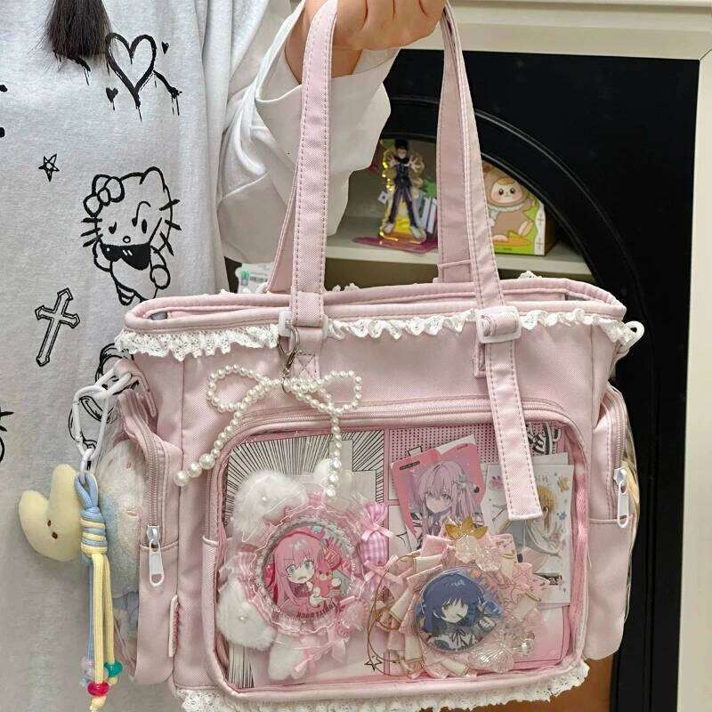 Ballet Girl Large Appetite Itabag Japanese Two-Dimension Single Shoulder Crossbody Bag For Friends Women'S Handbag Gift XJ260125