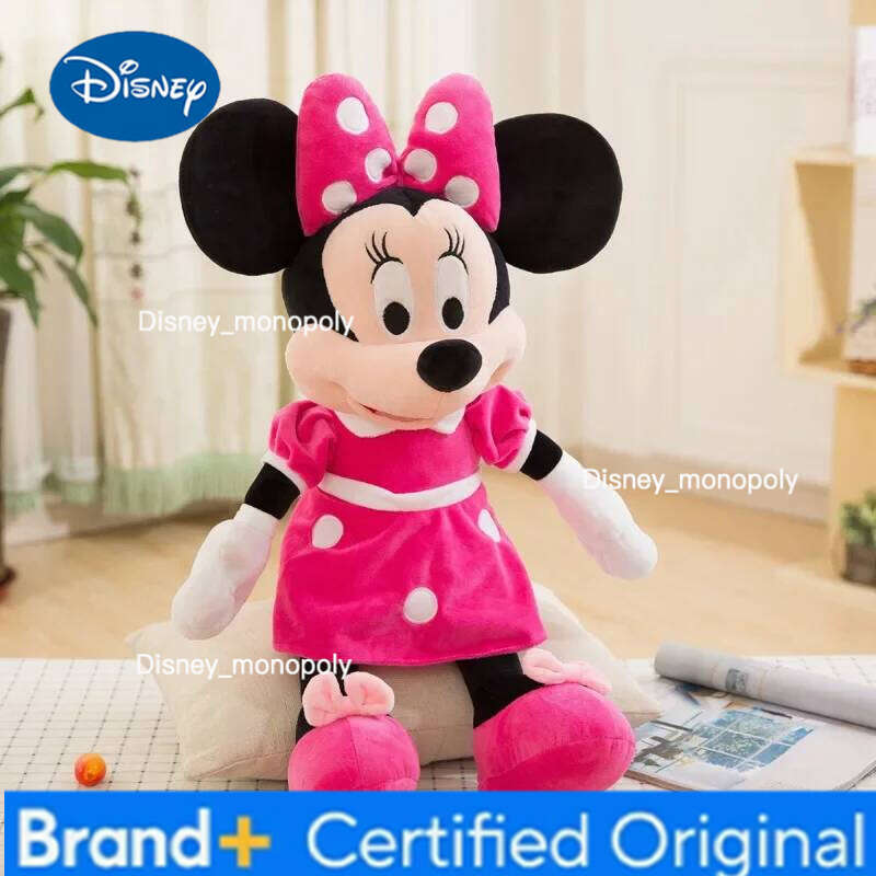 Disney Mouse Plush Dolls Animal Stuffed Toys Birthday gift Christmas Gift for Kids Cute Mickey Minnie Presents H260126