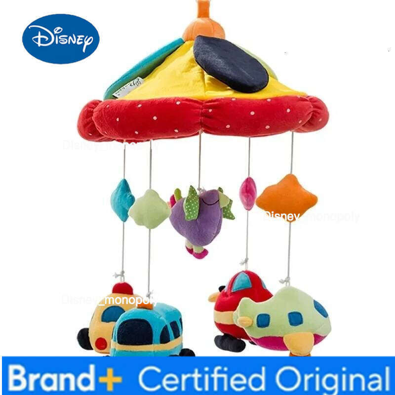 Disney Bed Bell Mobile Rattles Soft Felt Astronaut Sky Newborn Music Box Hanging Toy Crib Bracket Baby Gifts Toys H2601261