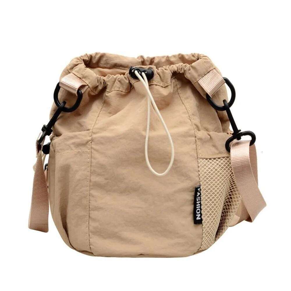 Fashion Single Shoulder Solid Color Lightweight Crossbody Nylon Small Bag Outdoor XJ260125