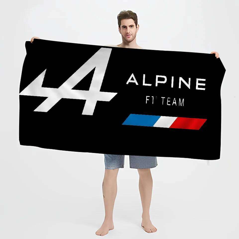 A-Alpine Automobiles Microfiber Quick Drying Beach Towels Oversized Printing Super Absorbent Pool Towel Blanket 26Y0126
