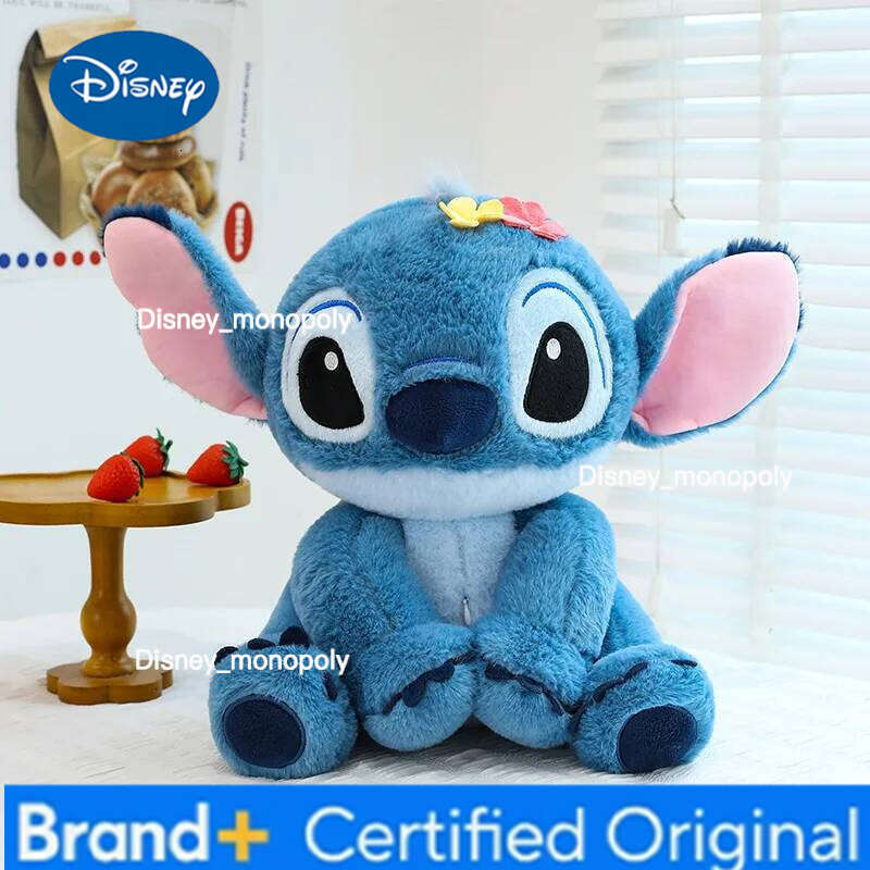 Disney Cartoon Stitch Stuffed Dolls Anime Plush Baby Pendant Toys Kawaii Birthday Christmas Gift For Kids H260126