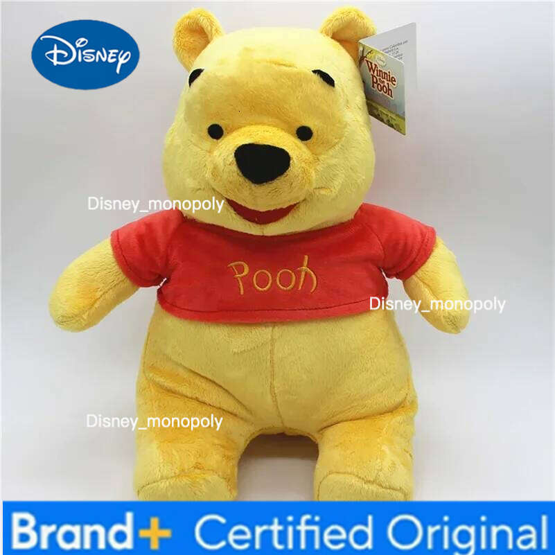 Disney 40cm Original Winnie the Pooh Bear Plush Toy Animal Stuffed Soft Doll Toys Pillow Brithday Kids Gift Christmas gifts H2601261