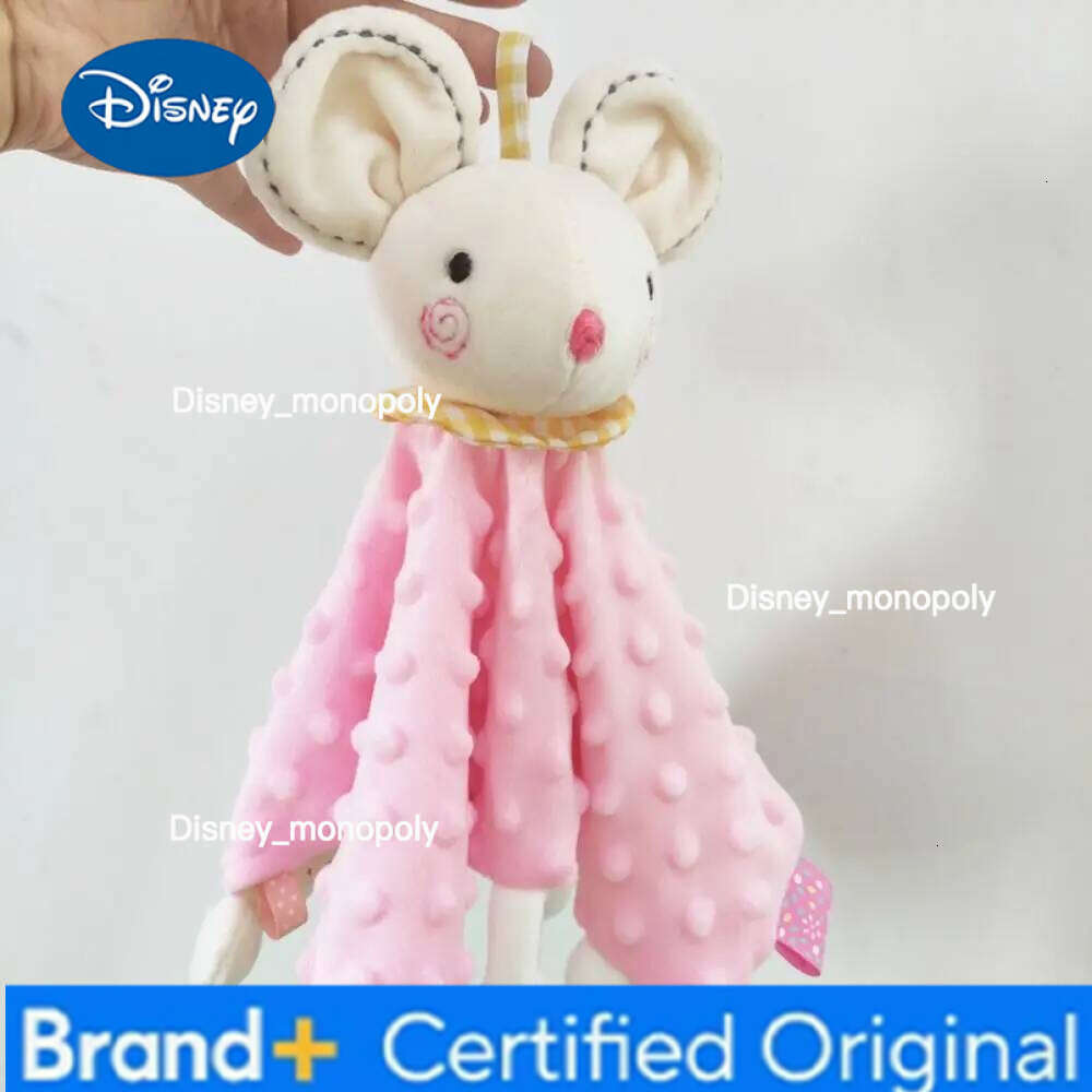 Disney Comforter Baby Security Soothing Snuggle Toy Stuffed Animal Newborn Saliva Towel Silicone Teether Adorable H260126