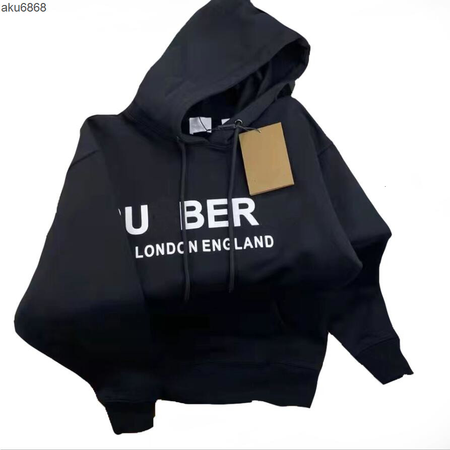 designers men hoodies women letter hoodie street autumn winter hooded pullover round neck long sleeve hoody clothes sweatshirts burberries burberrys2 HC39 XGBO