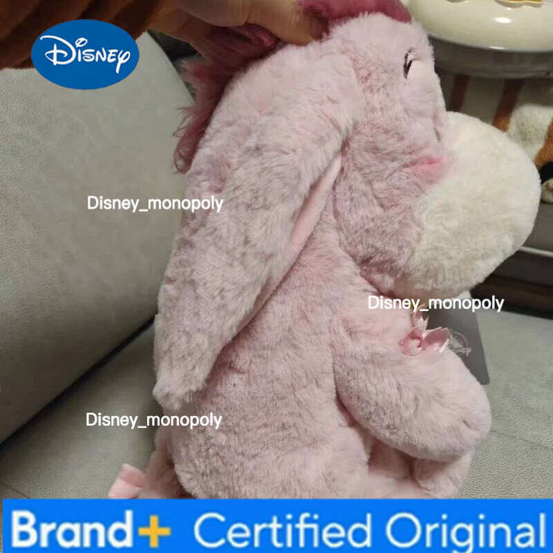 Disney Cherry Blossom Series Eeyore Donkey Piglet Pig Cute Soft Plush Toy Doll Throw Pillow accompany Children Birthday Gift H260126