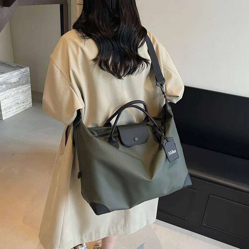 Casual Oxford Fashion Travel Tote For Women Shoulder Business Handbags Lightweight Gym Crossbody Bag XJ260125