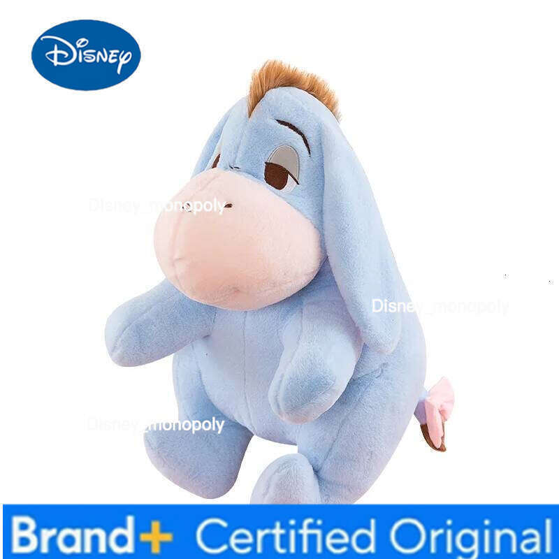 Disney New Winnie The Pooh Eeyore Toy Cute Cartoon Stuffed Plushie Kawaii Donkey Doll Anime Plush Pillow Toys Kid for Gift H260126