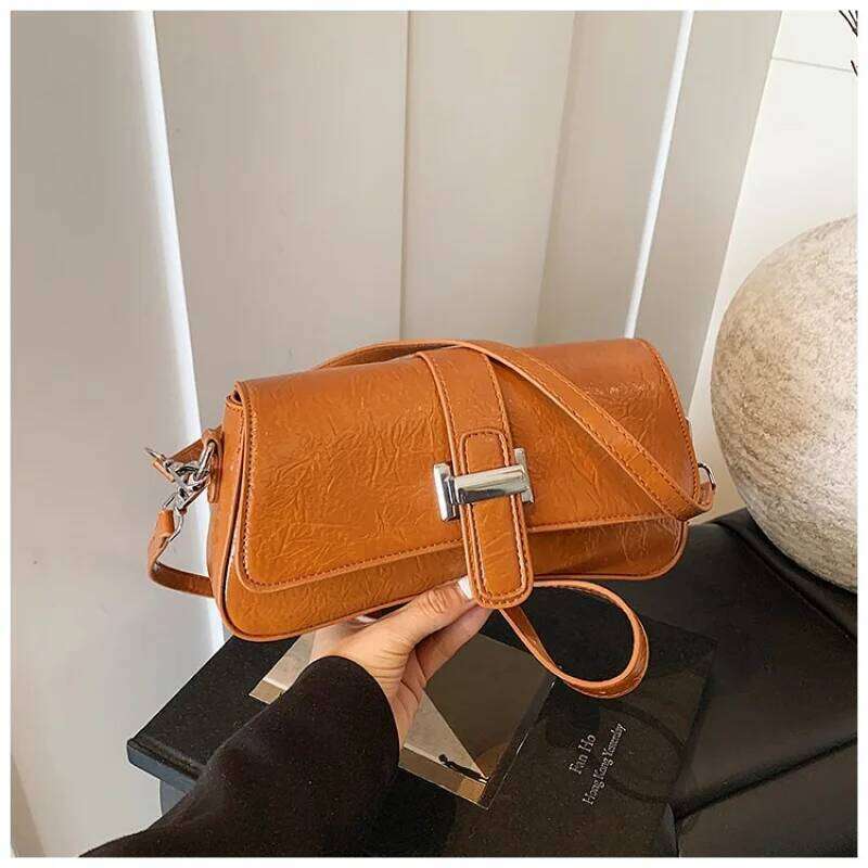 Fashionable Women's Crossbody-Bag Made Of Fine Leather Boasting Trendy Famous Lasting Daily Look XJ260125