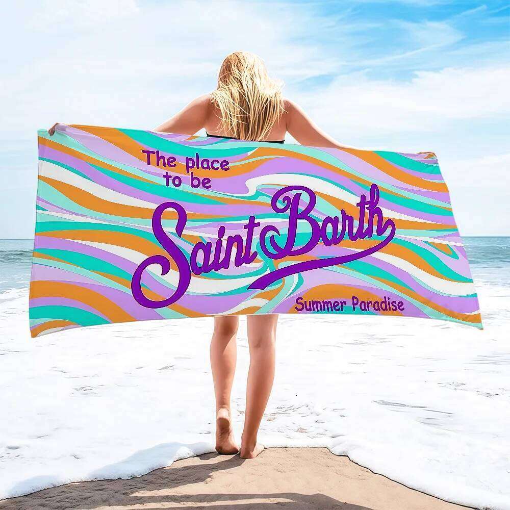 Towel Sauna Barth Saint Gift PoolGym Beach Travel Shower Quick Fashion Dry Sports Print Towels Camping Soft 26Y0126