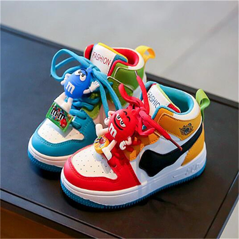 Fashion Luxury Children Casual Shoes Kids Outdoors Sneaker Mandarin Ducks Basketball Sports Shoes Designer Boys Girls Sneaker Board Shoes