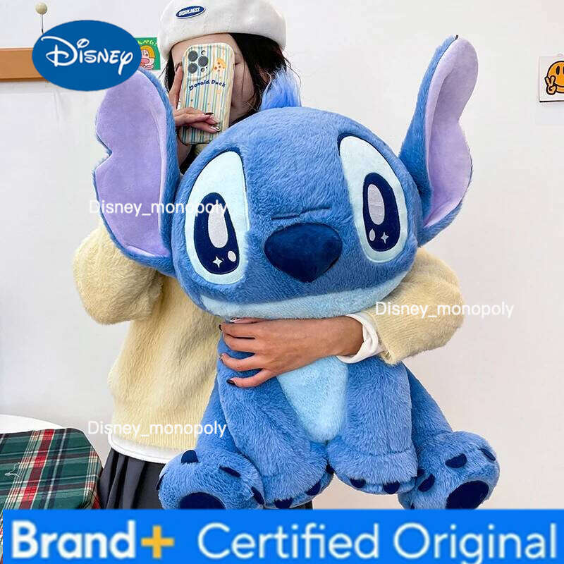 Disney 35-60CM Lilo and Plush Anime Cartoon Stuffed Xmas Kawaii Stitch Doll Plushie Kids Birthday Cute Toys Gifts H260126